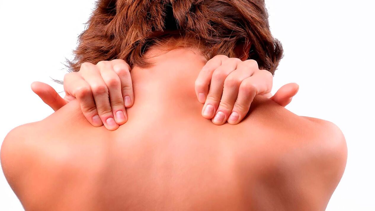 cervical osteochondrosis pain